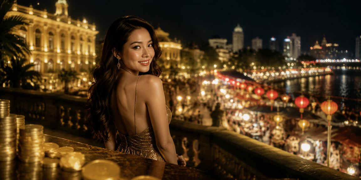 Người dùng Hà Nội xem khuyến mãi trên điện thoại tại chợ đêm